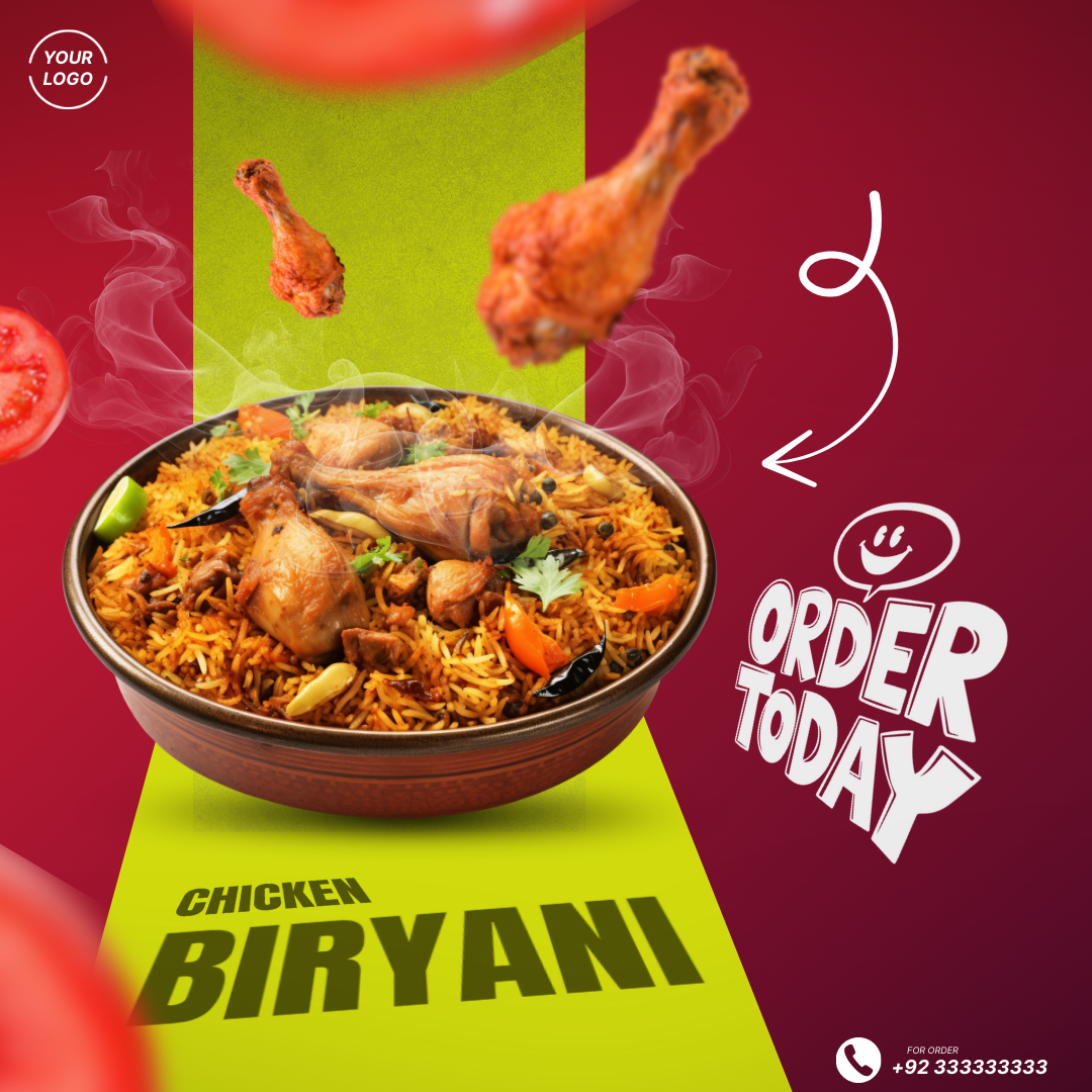 I will Design Food Posters Graphics